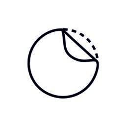 Pegatina Circular